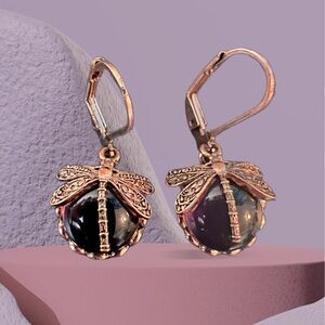 Dragonfly earrings